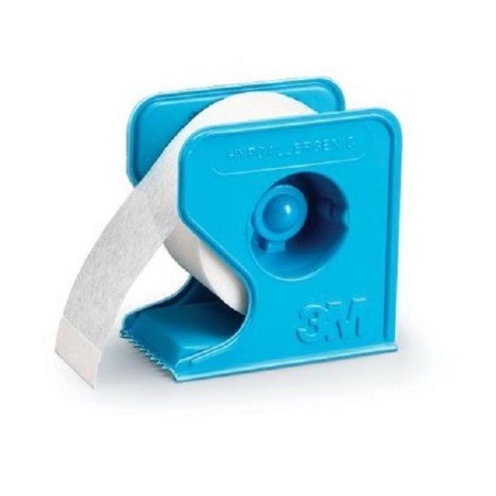 Sparadrap micropore blanc/bleu1430