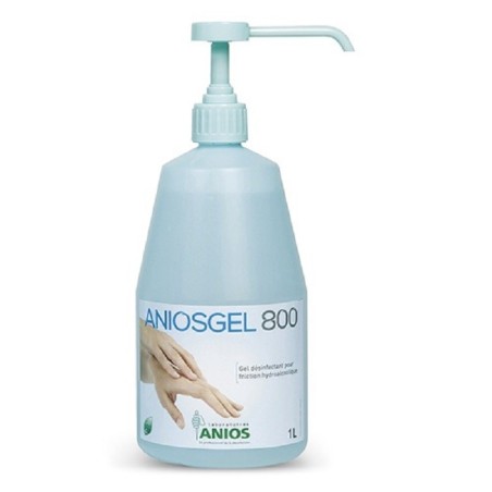 Gel hydro alcoolique Aniosgel 800 1L pompe2085