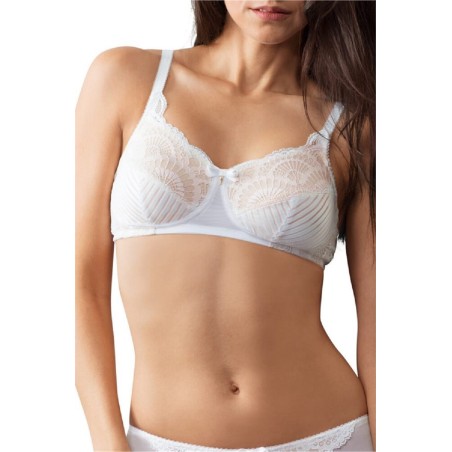 Soutien gorge Karolina  sans armatures blanc/nude2486