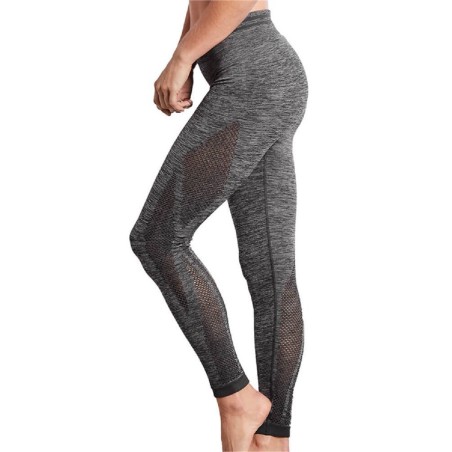 Pantalon de sport Seamless Mélangé - Gris chiné2773