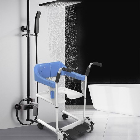 Fauteuil wc/douche et de Transfert Moovy2884