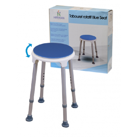 Tabouret de douche rotatif Blue Seat3450