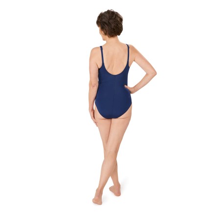 Maillot de bain Lanzarote encolure haute-HB- bleu indigo/ambre4972