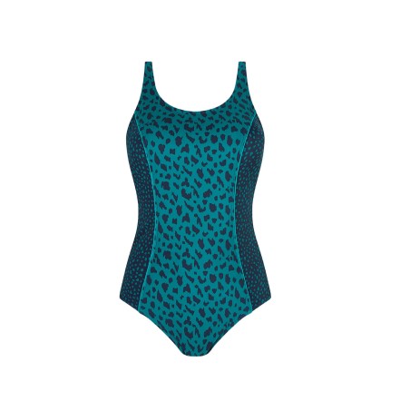 Maillot de bain Manila 1 pièce FB - bleu foncé/turquoise5065