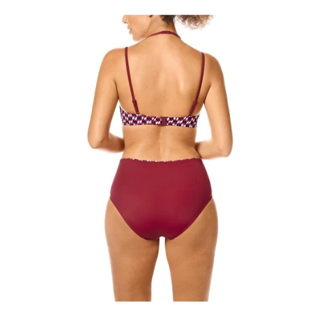 Maillot de bain Apulia - rouge bordeaux6092