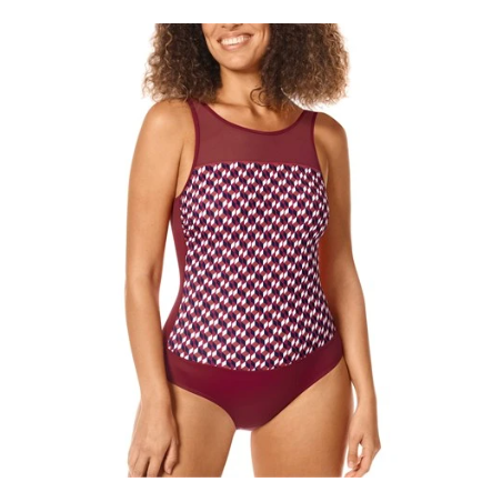 Maillot de bain Apulia HBHN - rouge bordeaux6097