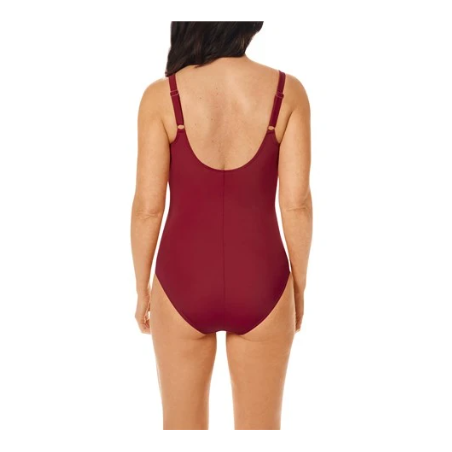 Maillot de bain OP - rouge bordeaux6099