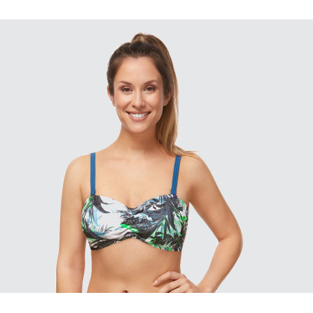 Maillot de bain 2 pièces Modern Jungle T406570