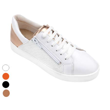 Chaussures CHUT THERA Blanc Dore Femme6885